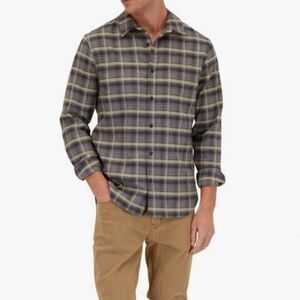 Vince Willow Plaid Sport Button Down Shirt